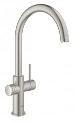 Смеситель и бойлер M-size для кухни Grohe Red Duo 30083DC1