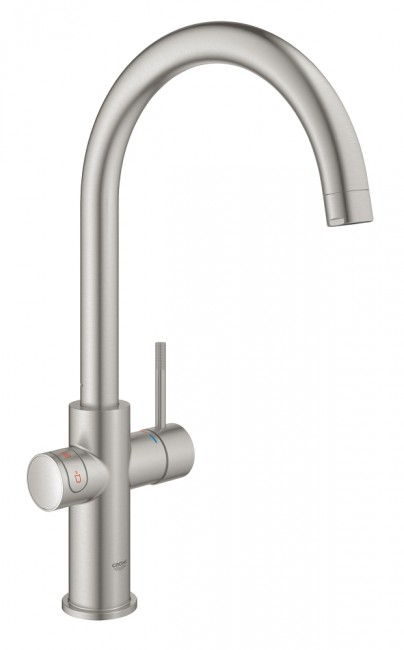 Смеситель и бойлер M-size для кухни Grohe Red Duo 30083DC1