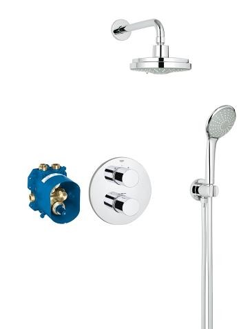 Термостат для душа с душ.гарнитуром Grohe Grohtherm 3000 Cosm 34399 000